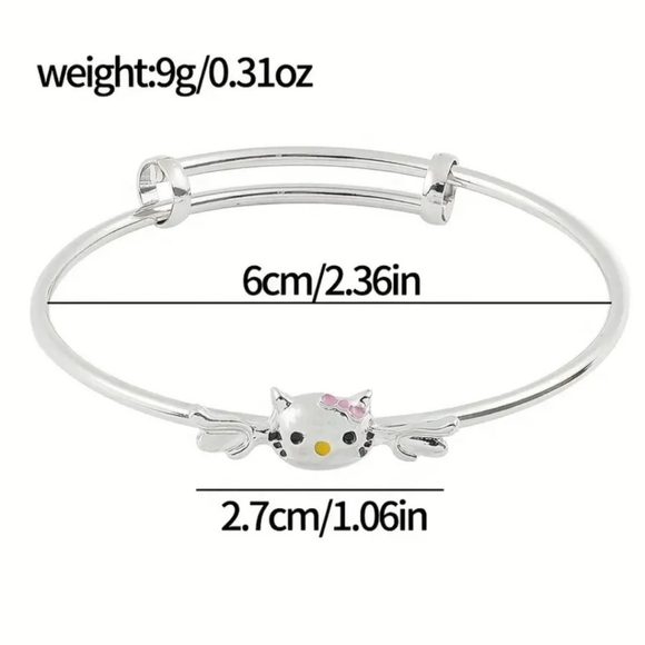 Hello Kitty 💝 Bundle of (3)Free Gift 🎁 Hello Kitty Bracelet 💝